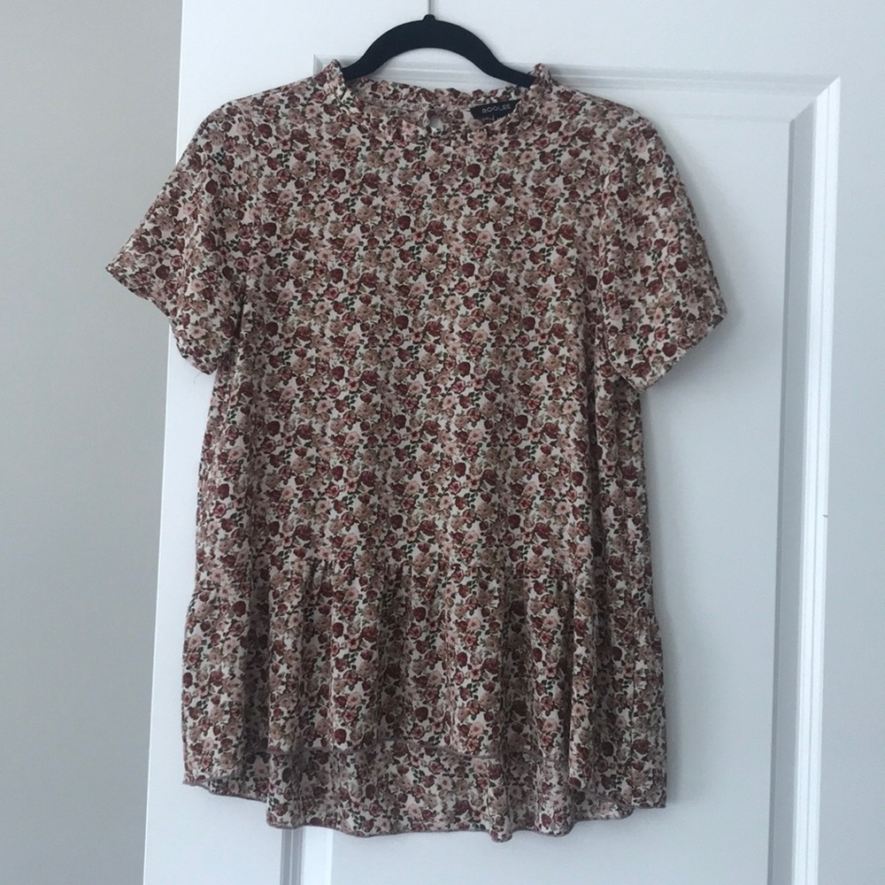 Rose Floral Top